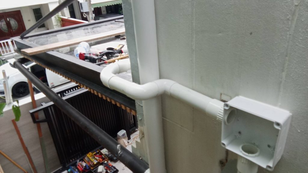 แนวท่อสายไฟ