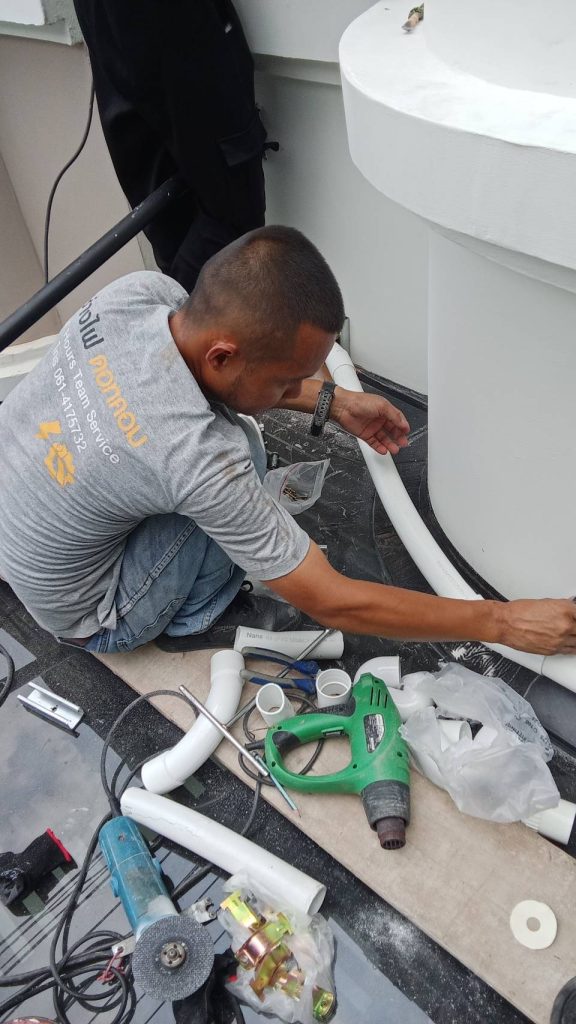 ติดตั้งสายไฟ