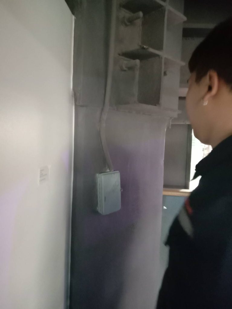 ช่างไฟฟ้าเข้าประเมินหน้างาน