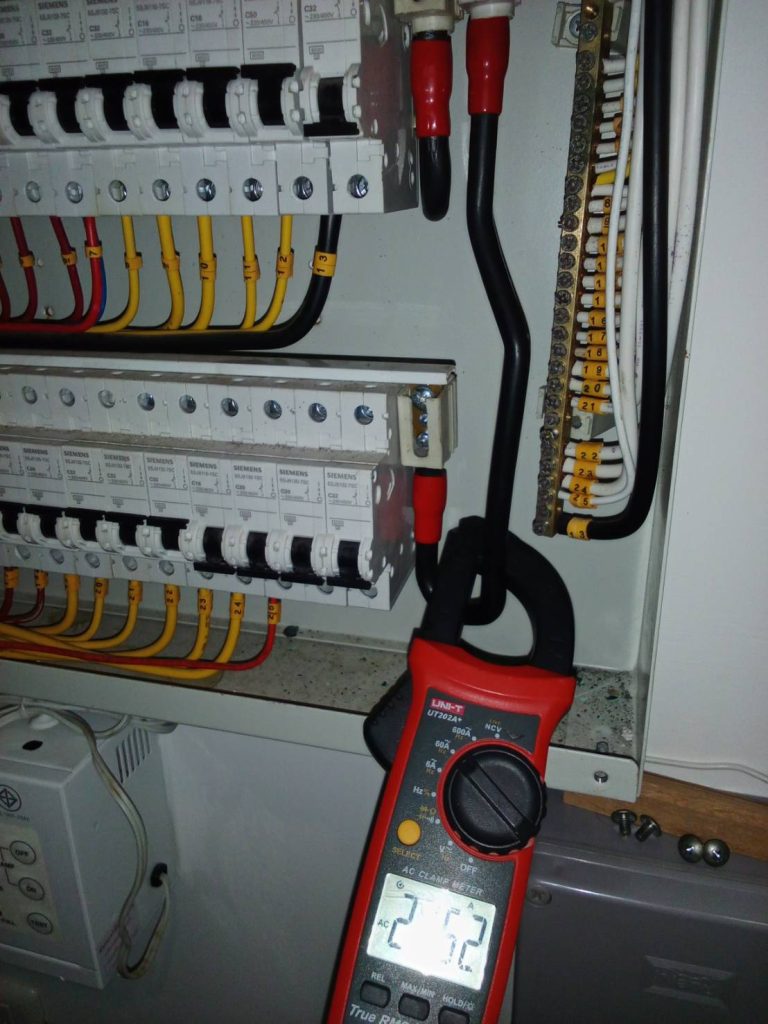 วัดไฟตู้คอนซูมเมอร์