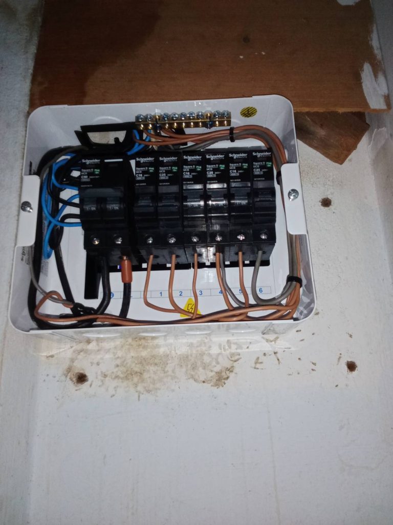 งานติดตั้งตู้คอนซูมเมอร์