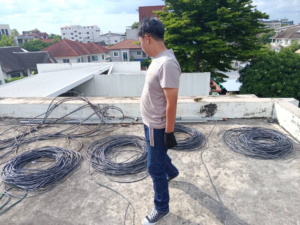 งานเดินสายเมน