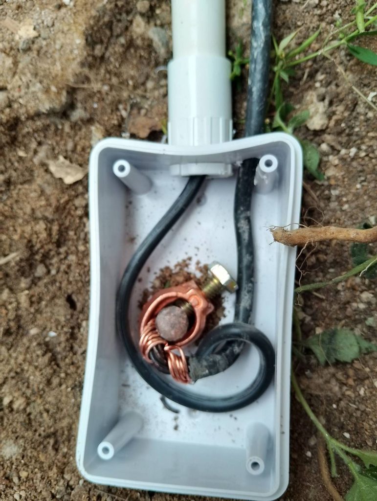 ติดตั้งสายกราวน์