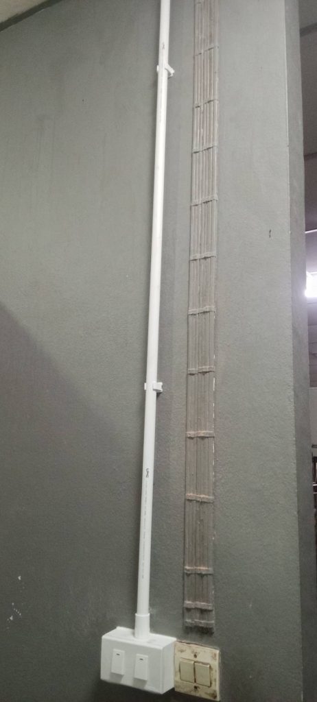 แนวท่อสายไฟ