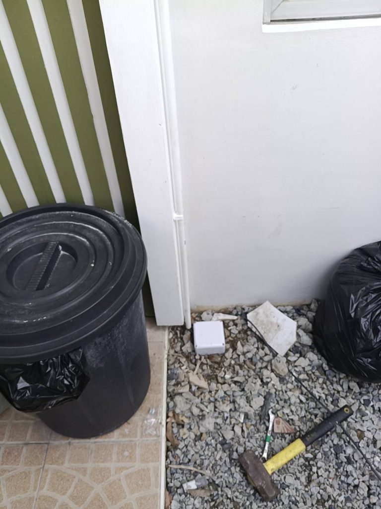 จุดฝังแท่งกราวด์