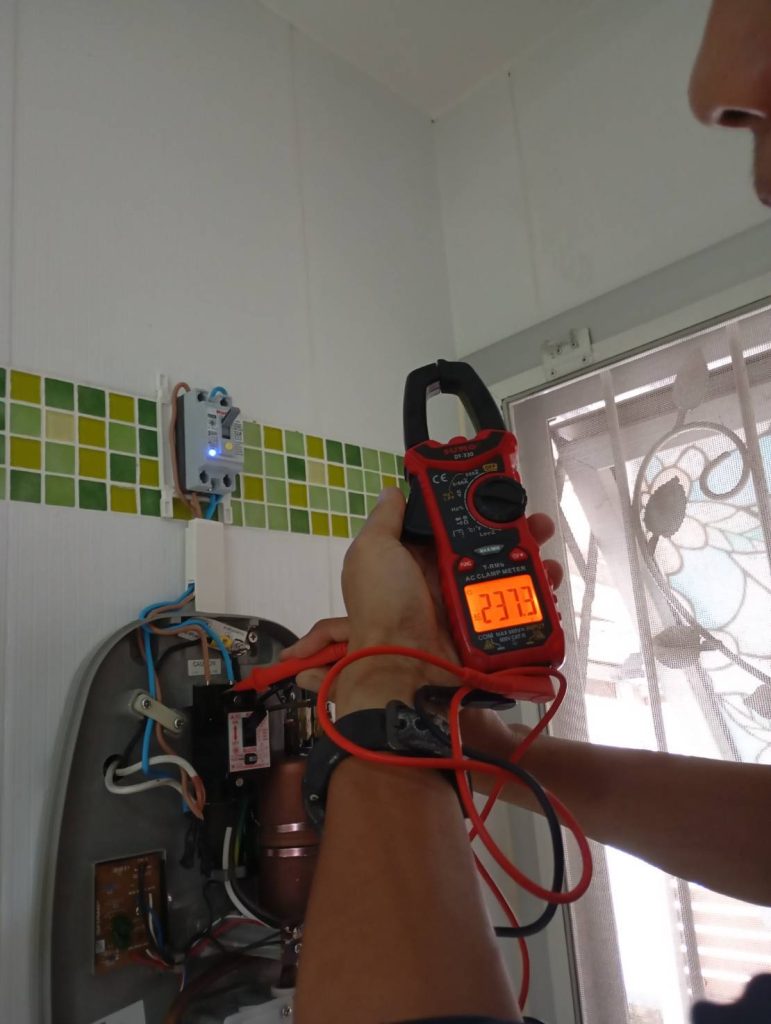 ตรวจเช็กเครื่องทำน้ำอุ่น