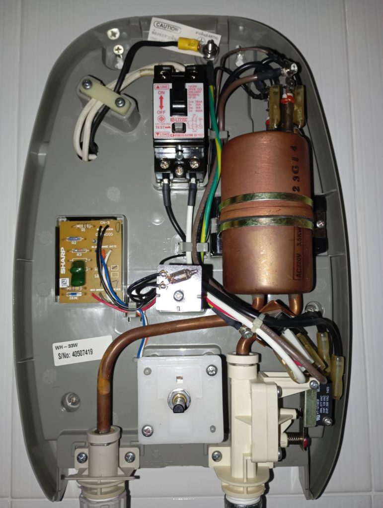 ติดตั้งเครื่องทำน้ำอุ่น