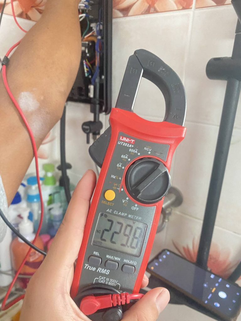 ตรวจเช็กเครื่องทำน้ำอุ่น