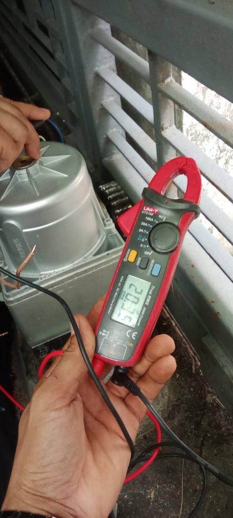 ตรวจเช็กมอเตอร์ประตูรีโมท