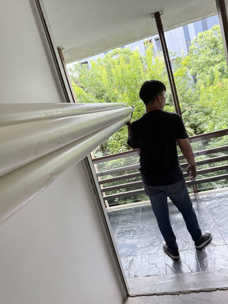 เตรียมการเดินท่อร้อยสาย