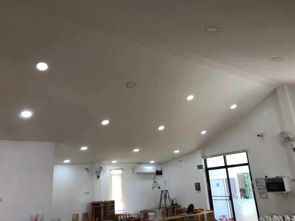 ติดตั้งดาวน์ไลท์