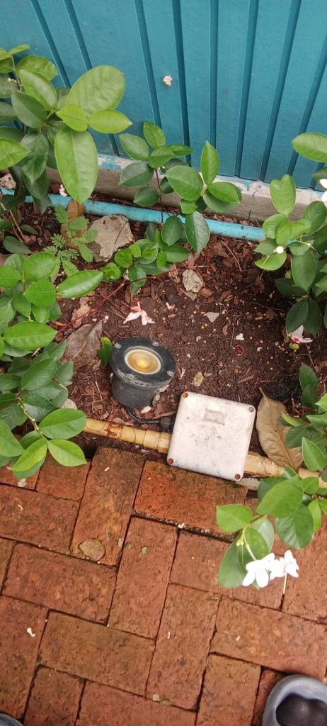 โคมไฟแต่งสวน