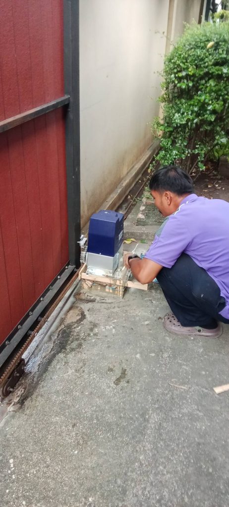 ตรวจเช็กมอเตอร์ประตูรีโมท