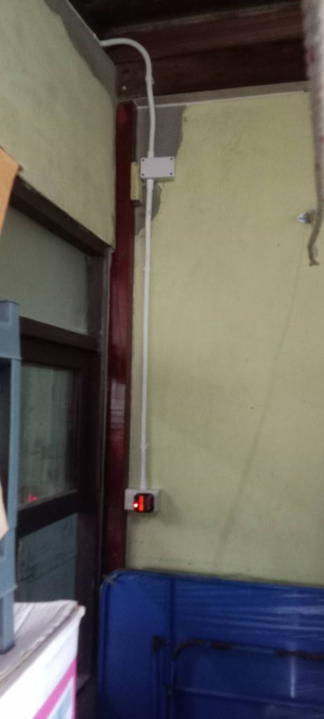 เช็กปลั๊กหลังการติดตั้ง