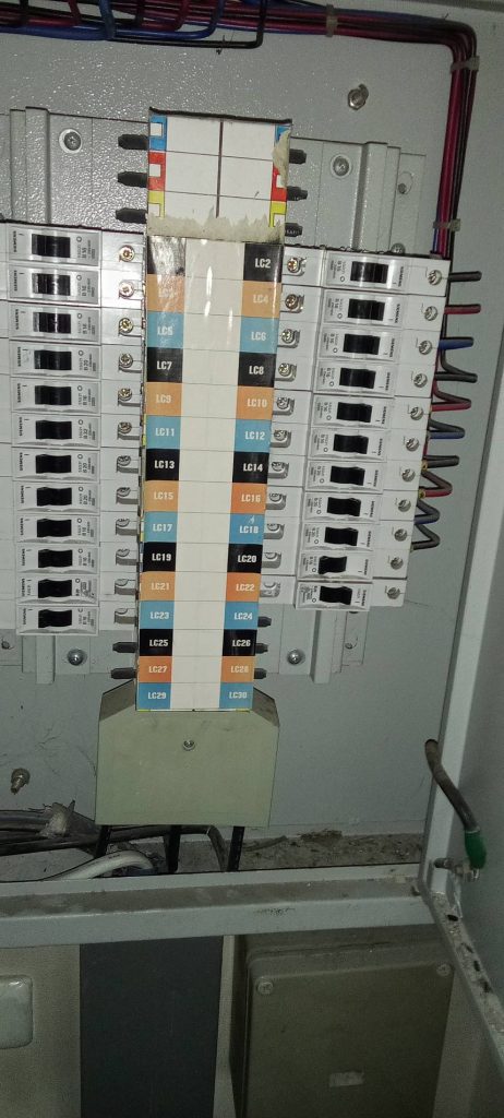 เบรกเกอร์ในตู้โหลดเซ็นเตอร์