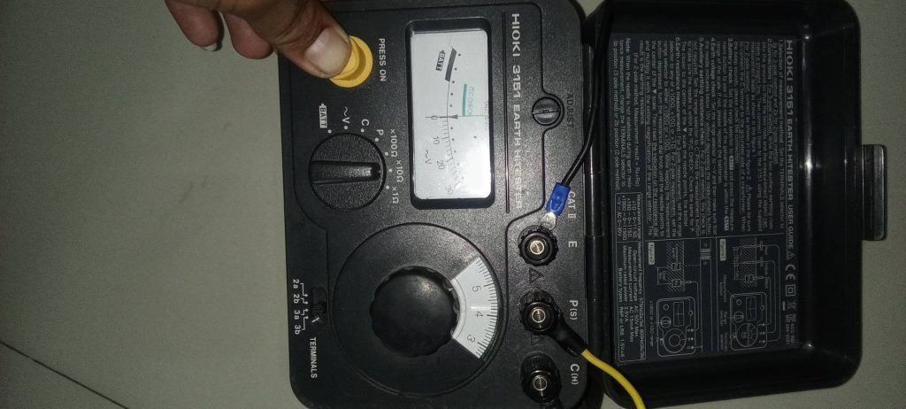 ทดสอบค่าต้านทานดิน