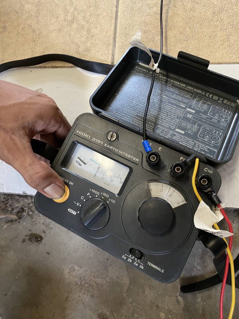 วัดค่าความต้านทานดิน