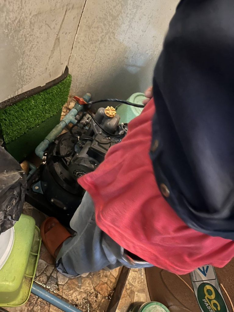 ตรวจเช็กปั๊มน้ำ