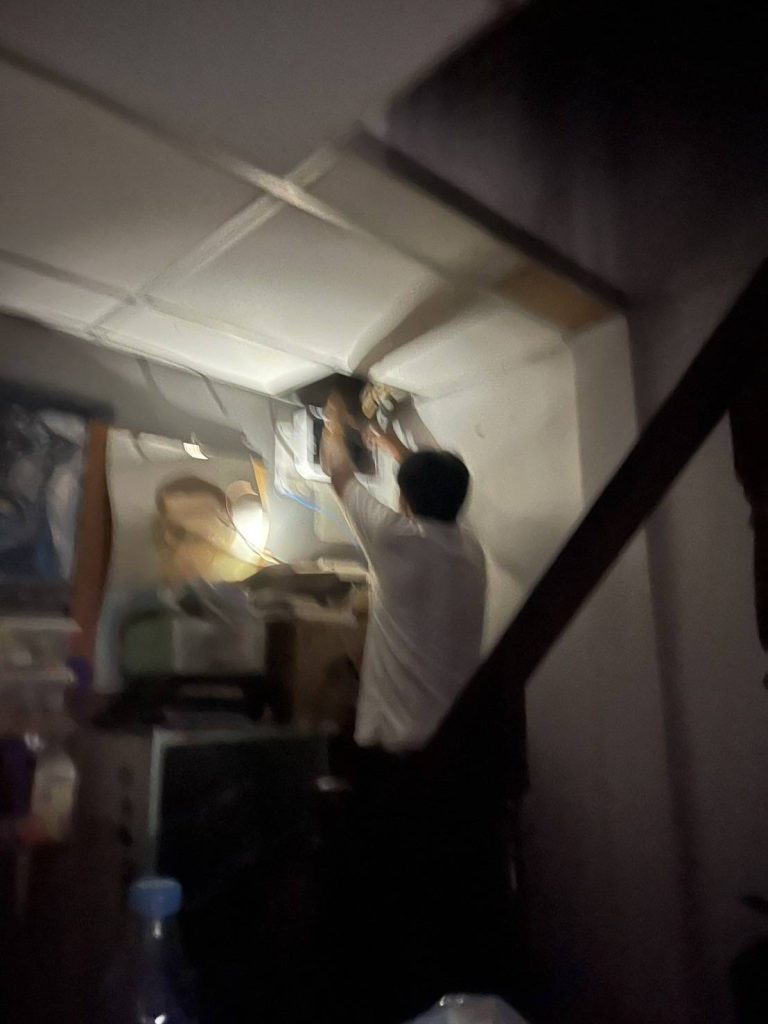 เดินสายไฟเข้าตู้คอนซูมเมอร์