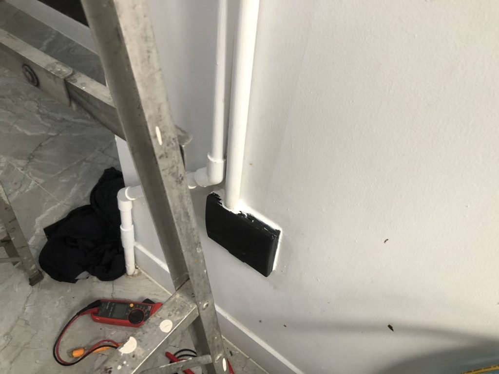 จุดติดตั้งปลั๊กไฟ