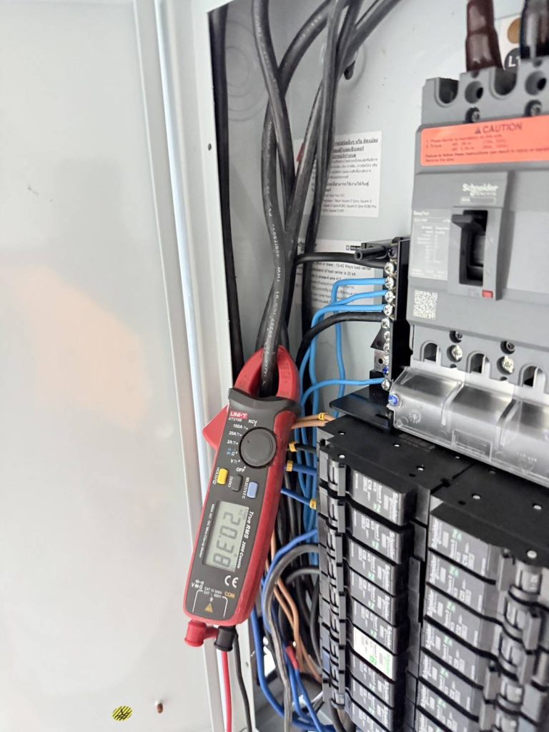 วัดไฟตู้โหลดเซ็นเตอร์