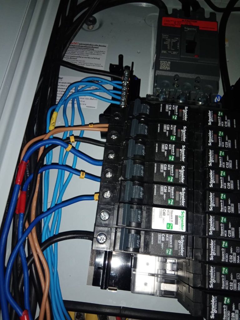 ตรวจเช็กตู้โหลดเซ็นเตอร์