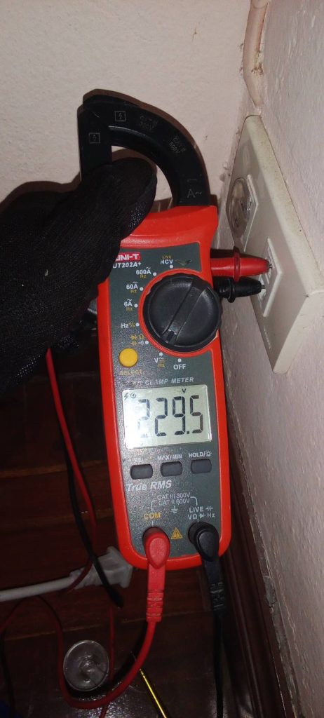 ตรวจวัดการจ่ายไฟ