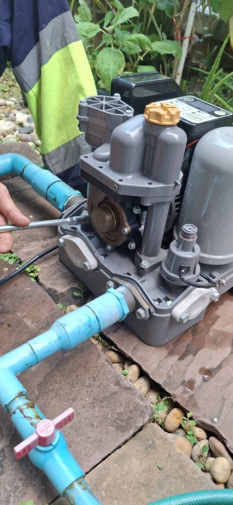 ตรวจเช็กปั๊มน้ำ