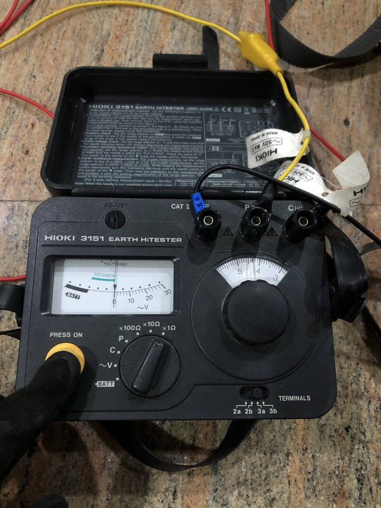 วัดค่าความต้านทานดิน