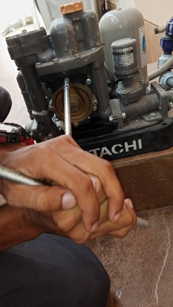 ถอดซ่อมปั๊มน้ำ