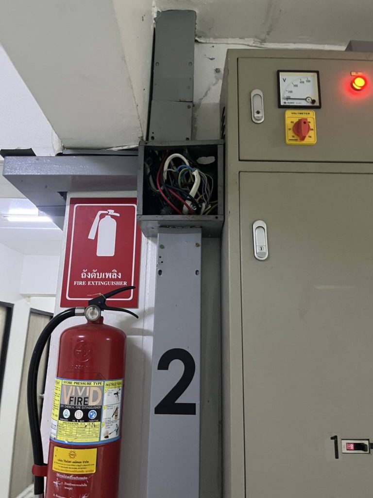 กล่องพักสายไฟ