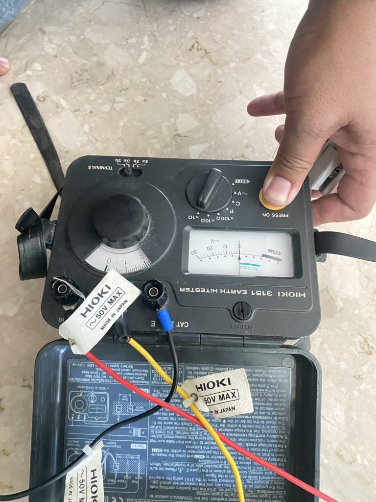 วัดค่าต้านทานดิน