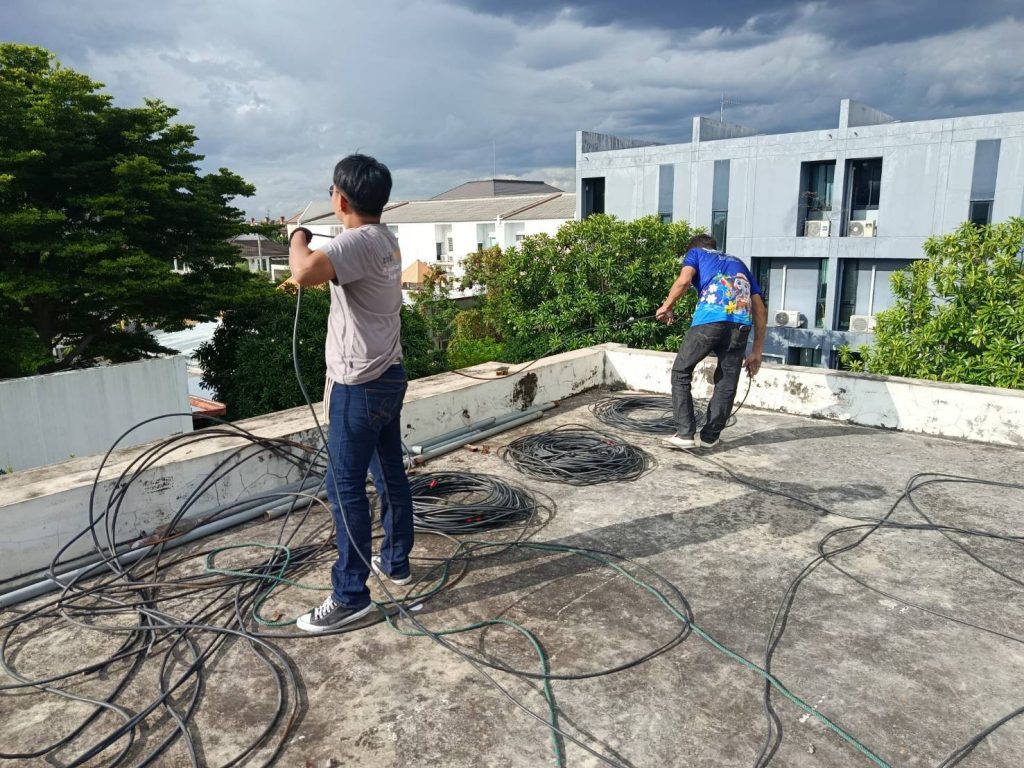 งานเดินสายเมน