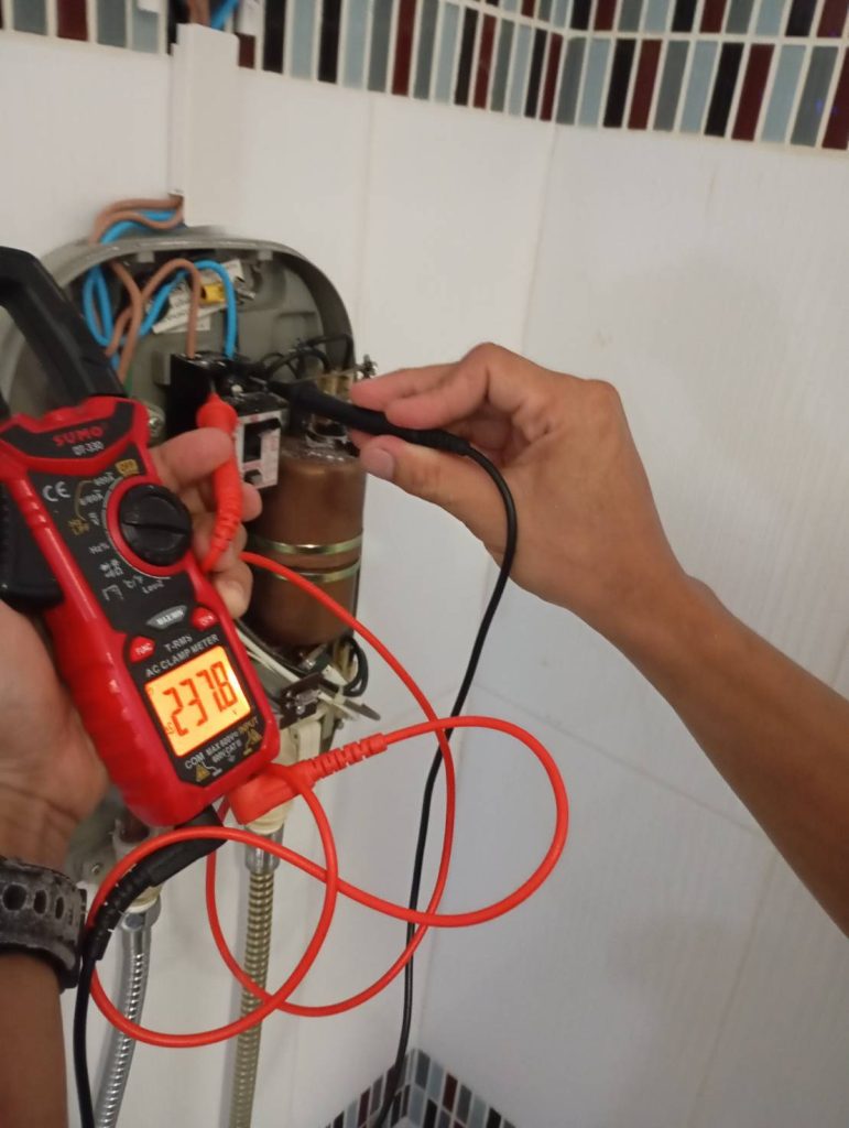 ติดตั้งเครื่องทำน้ำอุ่น