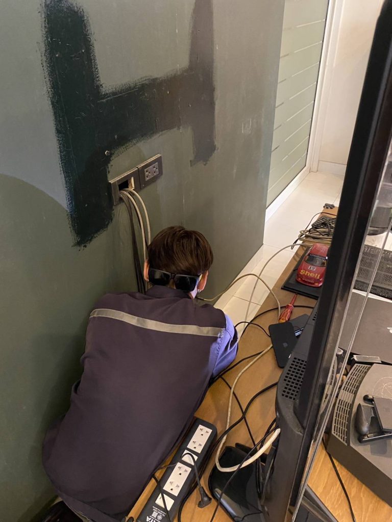 หาจุดช็อต