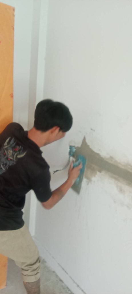 ฉาบฝังท่อสายไฟ