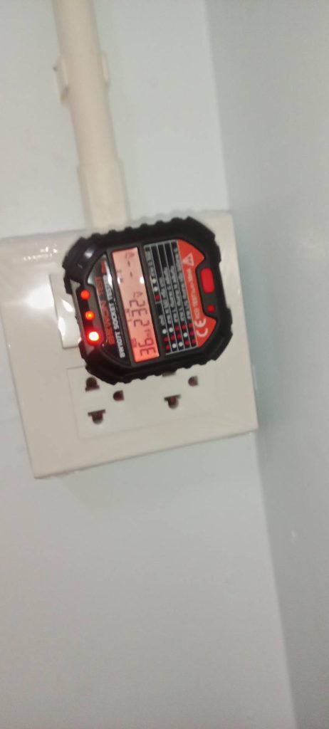 เช็กปลั๊กหลังติดตั้ง