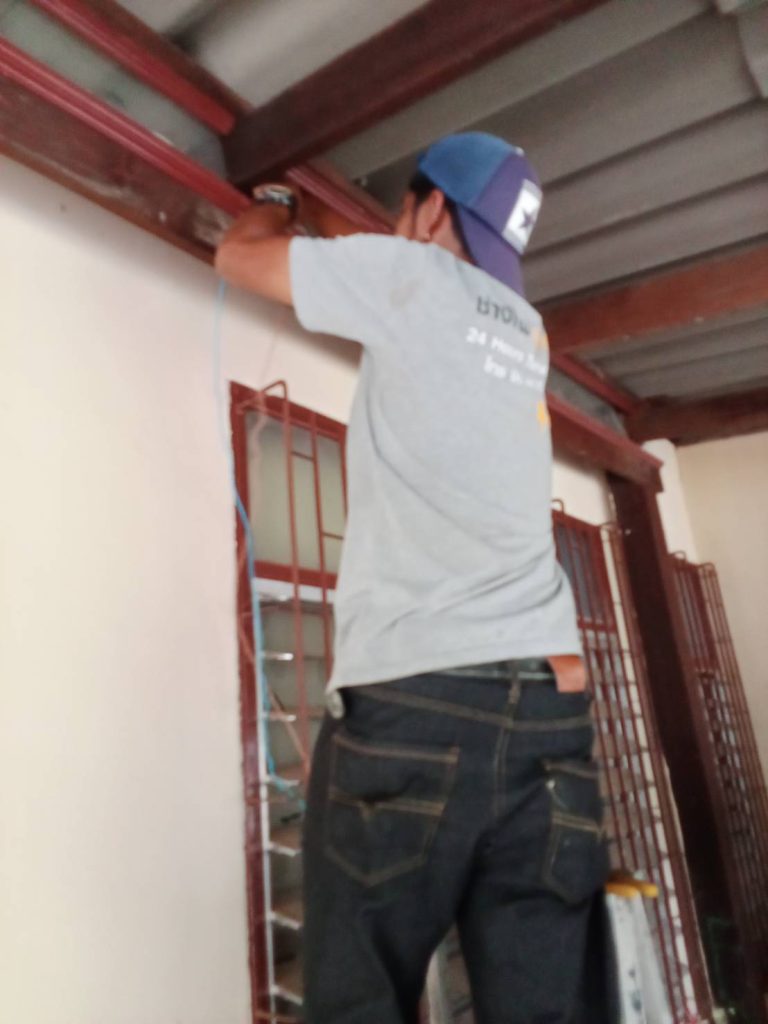 เช็กแนวสายไฟ