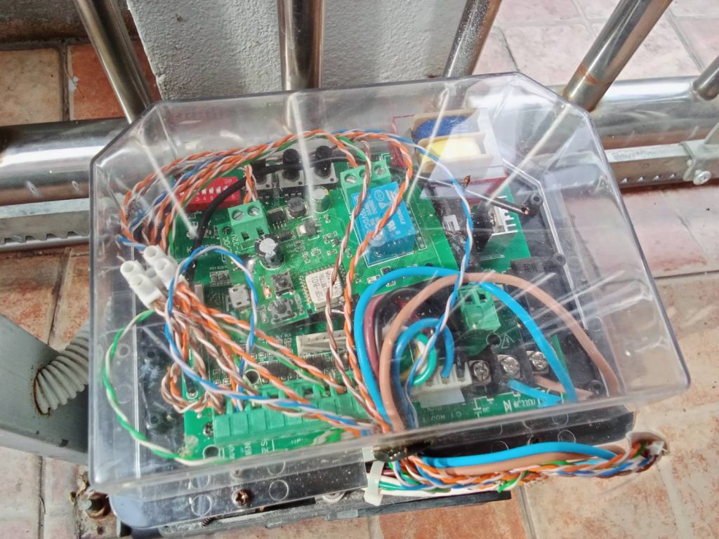 ตรวจเช็กมอเตอร์ประตูรีโมท