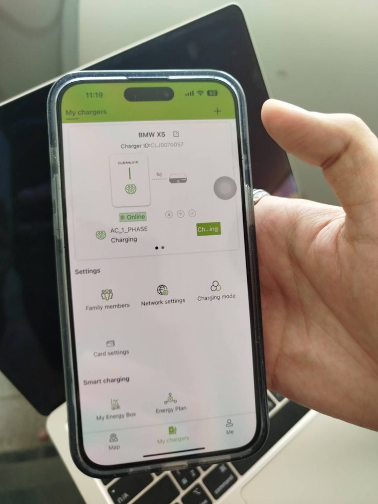 แอปพลิเคชัน ควบคุม EV Charge