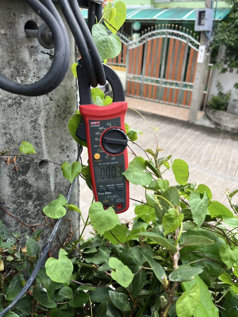 คล้องวัดกระแสสายเมน