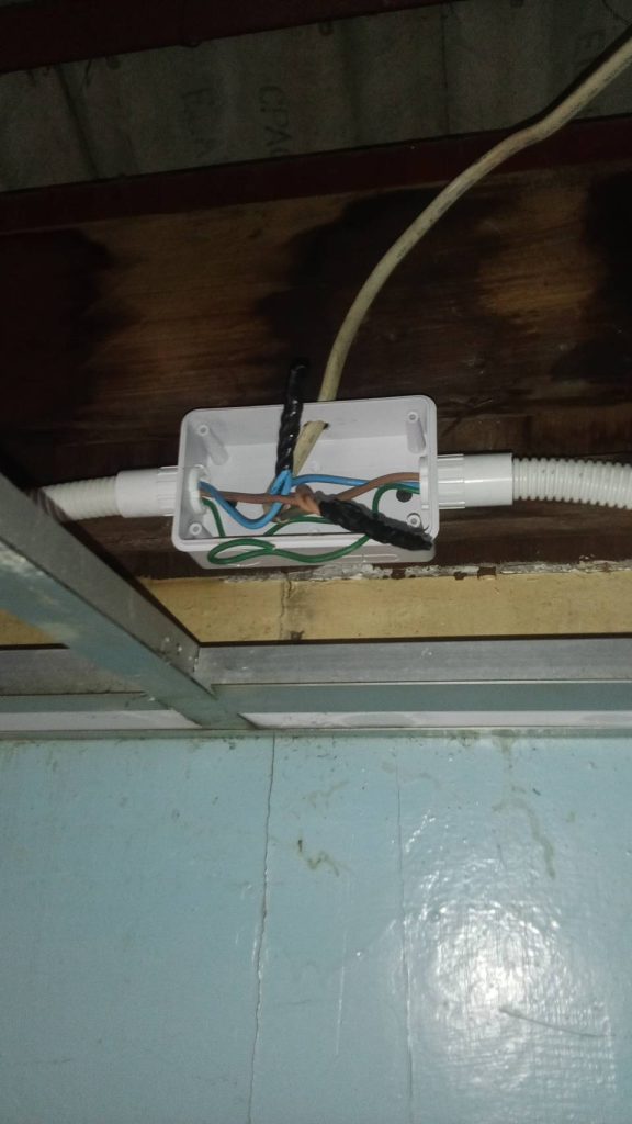 กล่องพักสายไฟ