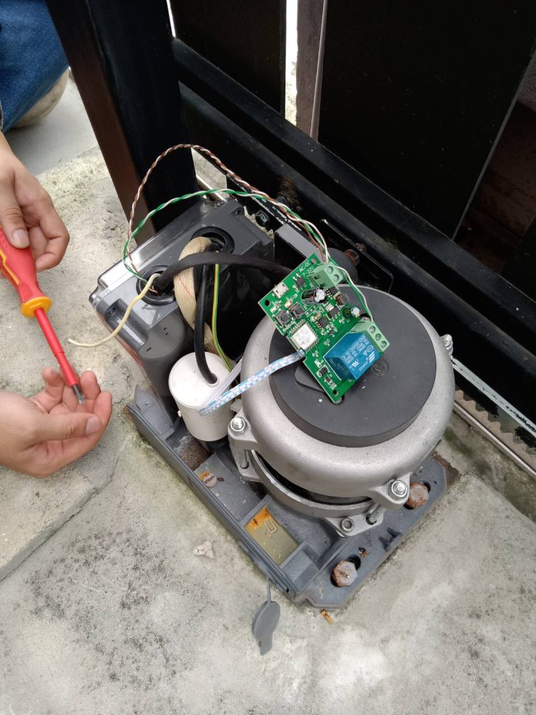 ตรวจเช็กมอเตอร์ประตูรีโมท