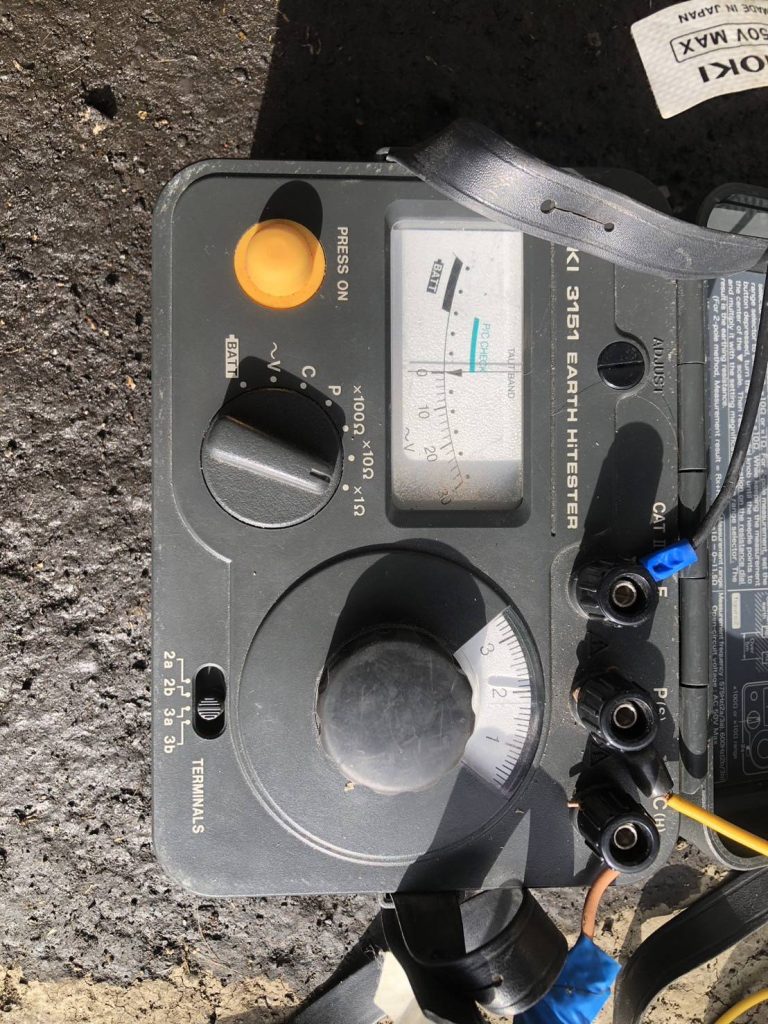 วัดค่าความต้านทานดิน