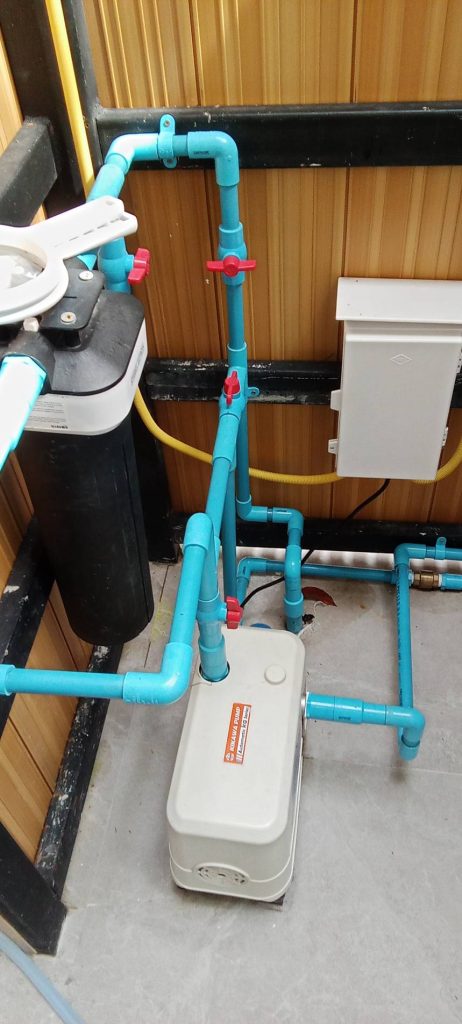 ปั้มน้ำและเครื่องกรอง