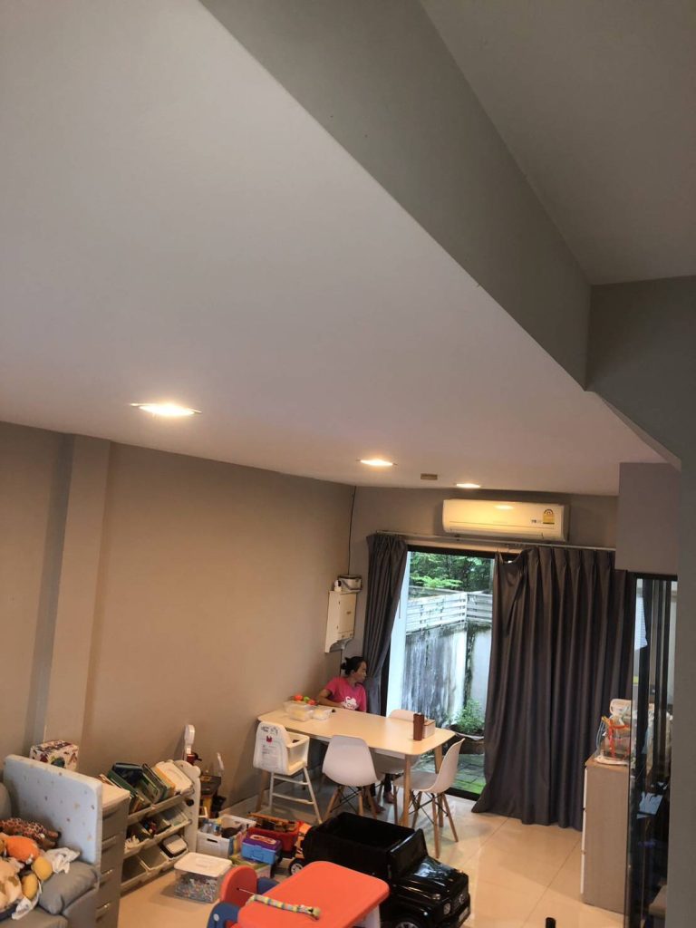 ติดตั้งไฟติดเพดาน