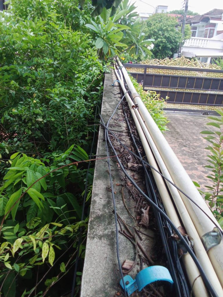 แนวท่อสายไฟ