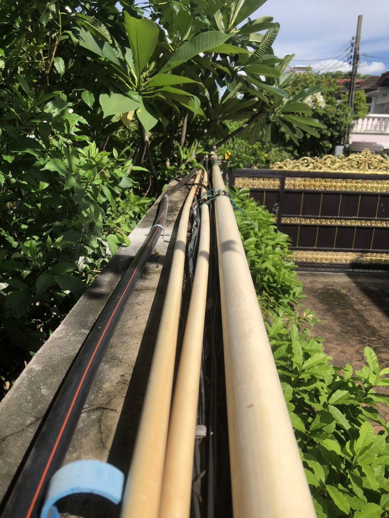 แนวท่อสายไฟ