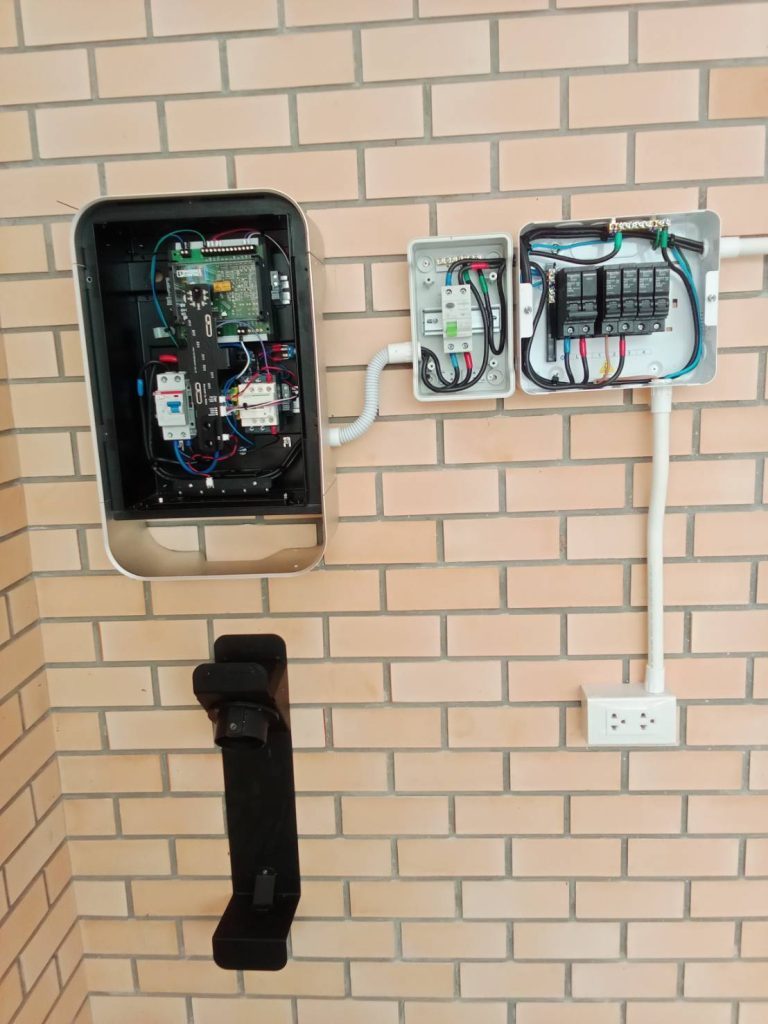 งานติดตั้ง EV Charger