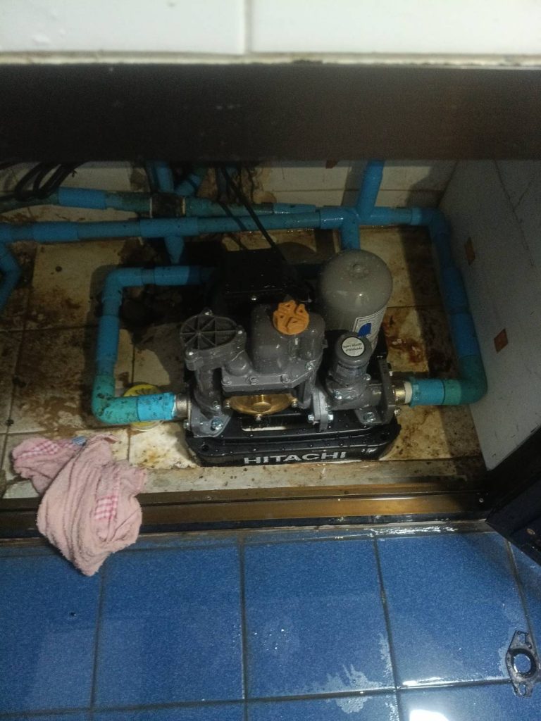 ติดตั้งปั๊มน้ำ